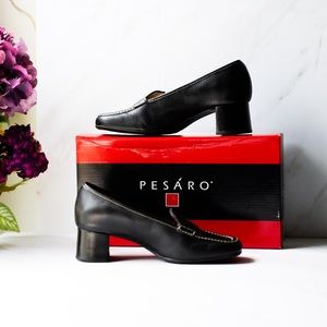 Pesaro Hillary Black Leather